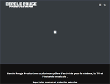Tablet Screenshot of cerclerouge.com